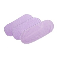 Tampons démaquillants écologiques et réutilisables de marque privée personnalisés, linge lavable en microfibre