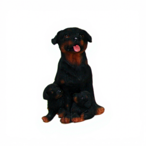 Décoration de jardin de chien debout en polyrésine -- chien 13 - Product Image 1