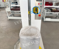 Machines d'emballage à haut rendement Machines d'emballage rétractable pour bagages d'aéroport Machine d'emballage pour bagages Prix de vente