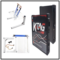 Escáner de Diagnóstico para Autos KTAG V7.020 V2.25, PCB Rojo, Versión Europea, Programador de ECU, Tokens Ilimitados, Puede Conectarse a Internet