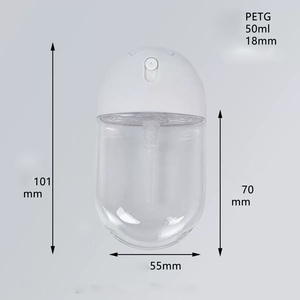 ขวดสเปรย์พลาสติก PETG ขนาด <span class=keywords><strong>30</strong></span> มล. 50 มล. สีตามสั่ง ป้องกันการรั่วซึม สำหรับผลิตภัณฑ์ดูแลส่วนบุคคล - Product Image 5