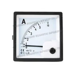 Yüksek kaliteli HN-72 voltmetre analog dc ampermetre dijital panel sayacı