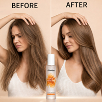 OEM ODM Groothandel Haarparfum Mist Set Langdurige Lichte Geur Langdurige Bloemige Anti-Klit Gladmakende Lichaams- en Haarspray