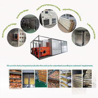 Luchtbron warmtepomp warmeluchtcirculatie droger mango & perak fruit dehydratatie apparatuur
