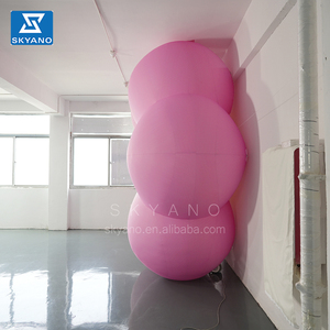 Flores gigantes rosas, flores de cerezo inflables grandes, flores de escultura, melocotón para decoración de bodas - Product Image 3