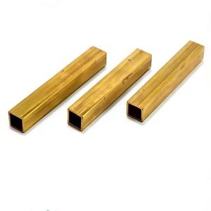 <span class=keywords><strong>Tubo</strong></span> Cuadrado <span class=keywords><strong>de</strong></span> Latón con Superficie Lisa, Marca KING WING, Hecho en Shenzhen, China - Product Image 3