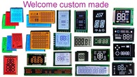 Pantalla LCD de 7 Segmentos Personalizada de Fábrica Tn Stn Fstn Va Htn para Medidor de Agua con Contador de Pulsos
