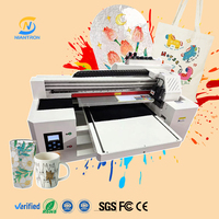 Printer DTF Logo Kustom 60cm*90cm Berkualitas Tinggi UV 6090 Printer DTF 3 in 1 Flatbed Silinder Botol Roll Printer