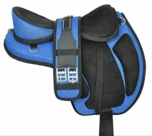 Montura de caballo sintética ligera libre max, con estribo de cuero, precio bajo, gran oferta - Product Image 4