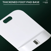 Fournisseur d'usine, mesure de la taille adulte en ABS blanc CE, échelle de taille portable, appareils de mesure de la taille pour clinique