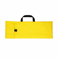 Brancard souple pliable en tissu Oxford jaune pour le transport de patients en urgence