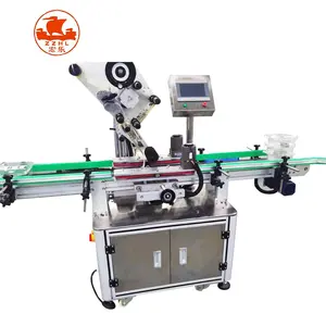 Full Automatic Boxes Cans Bag Plane Flat Flat Surface Plane Top Bottom Labeling Machine Egg Tray Labeler