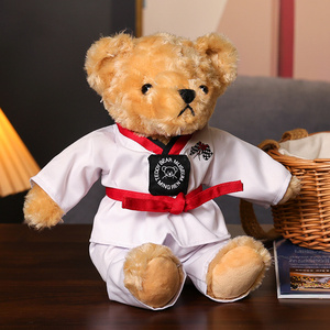 Customized <span class=keywords><strong>mini</strong></span> nhồi <span class=keywords><strong>plush</strong></span> judo đồng phục <span class=keywords><strong>teddy</strong></span> bear <span class=keywords><strong>plush</strong></span> - Product Image 4