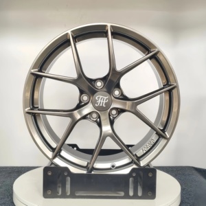 <span class=keywords><strong>Jantes</strong></span> forgées sur mesure HT 18-24 pouces, légères, à rayons en Y, bronze, style Motorsport pour BMW, Mercedes, Audi, Porsche, Tesla - Product Image 2