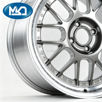 Jante en alliage coulé 18 pouces 5x112 5 branches finition noire usinée pour SUV Marché australien Charge nominale en stock Expédition rapide Fournisseur