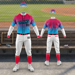 Maillot de baseball imprimé, maillot des Yankees, OEM personnalisé, respirant, grande taille, antibactérien, séchage rapide, 100% polyester, unisexe, adultes - Product Image 3