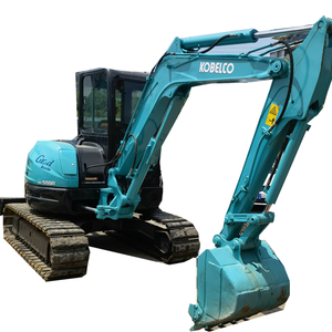 Excavatrice d'occasion Kobelco Sk55Sr Mini excavatrice Kobelco d'occasion Excavatrice d'occasion pour la construction - Product Image 1