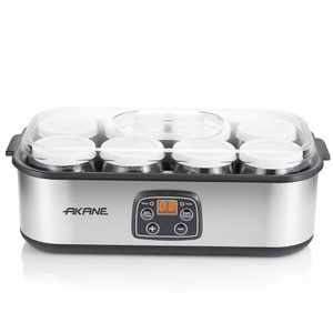 <span class=keywords><strong>Yaourtière</strong></span> AKANE standard européenne, 8 tasses, fermentateur automatique domestique pour yaourt, pudding, confiture, crème glacée, petit-déjeuner - Product Image 1