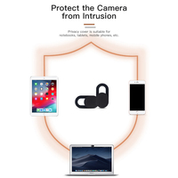 Autocollant de confidentialité pour téléphone portable WebCam Cover Shutter Magnet Slider Plastic pour iPhone Web Laptop PC pour iPad Tablet Camera