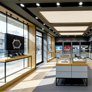 Vitrine murale moderne <span class=keywords><strong>pour</strong></span> bijoux et montres avec éclairage LED <span class=keywords><strong>pour</strong></span> les centres commerciaux - Product Image 2