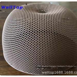 Stamped Stainless Steel <b>Mesh</b> Cover Factory Bluetooth Hardware Sheet Metal Fabrication <b>for</b> Audio Shell Product - Product Image 4