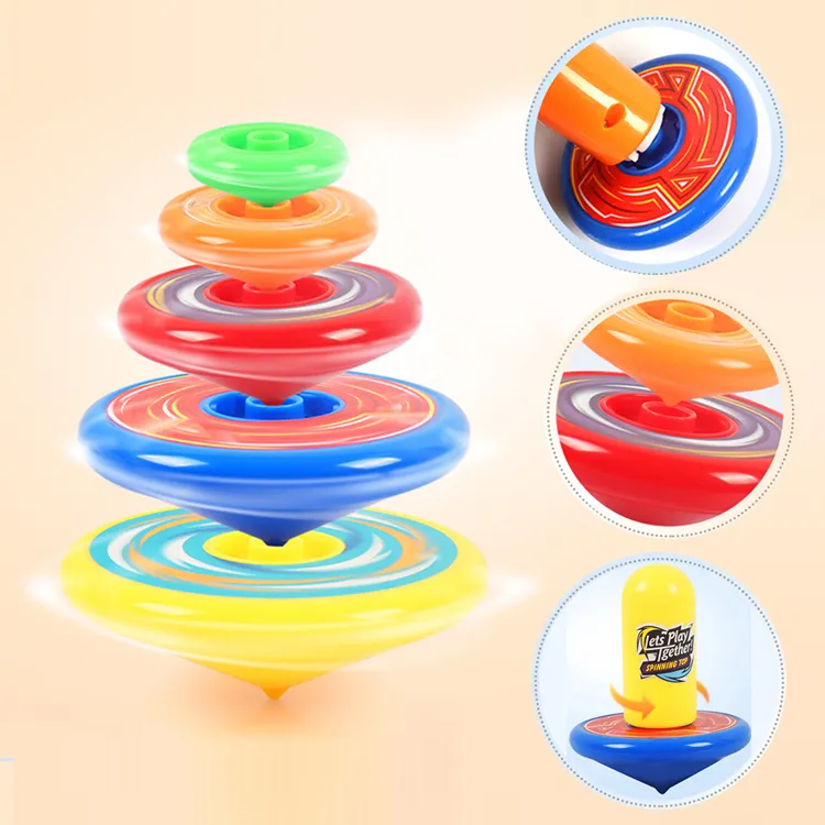 Лидер продаж, спиннинг гироскопа, спиннинговые топы, сенсорные штабелируемые игрушки, развивающие игрушки, набор игрушек для сражения, тренировка концентрации для детей