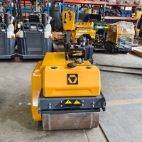 XCMG 600kg Mini rouleau de route avec moteur diesel CHANGFA Baby Roller à vendre