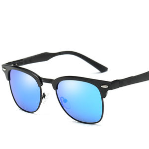 Nouvelles lunettes de soleil polarisées classiques pour hommes, de marque tendance, en magnésium et aluminium, design italien personnalisé, conformes aux normes CE - Product Image 3
