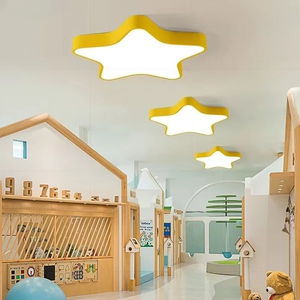 Lámpara de <span class=keywords><strong>Techo</strong></span> LED con Forma de Estrella para Habitación Infantil, Comedor, Sala de Estar, Dormitorio, Estudio, Parque de Atracciones, Decoración de Cuarto de Bebé - Product Image 4