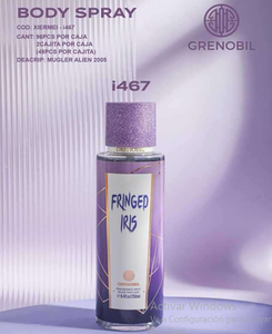 GRL TOBIL Spray Profumato Fringed Iris 250ml x 96 per Uso su Corpo e Ambienti - Product Image 3