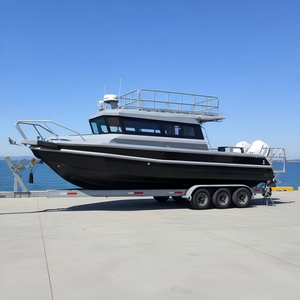 9m 30ft Gospel Aluminium Cuddy Cabin Fischerboot |   Luxuriöses Schnellboot-Design |   Tiefes V-Rumpfboot zum Verkauf - Product Image 1