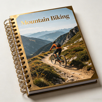 Carnet d'aventure extérieur personnalisé OEM imprimé A4 à spirale en carton pour le camping, le surf, l'escalade (vente en gros)