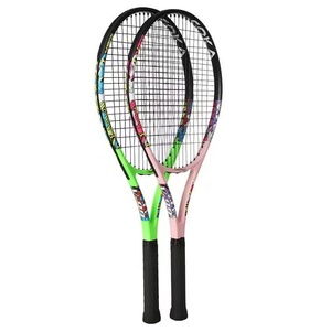 Racchetta da <span class=keywords><strong>Tennis</strong></span> in Composito Carbonio e Alluminio, Corda Oxford, 27 Pollici, Leggera, 55 Libbre, Racchetta da <span class=keywords><strong>Tennis</strong></span> Professionale OEM - Product Image 2