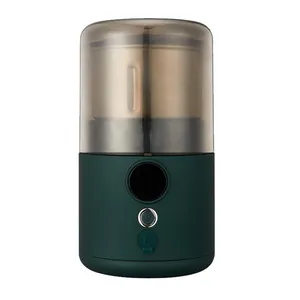 Molinillo de café fabricante 6,6, molinillo de café eléctrico portátil recargable por USB