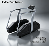 Nouvel équipement de fitness commercial pour salle de sport : Machine de surf électrique en métal pour intérieur - Simulateur de surf écologique réglable pour l'équilibre des hanches