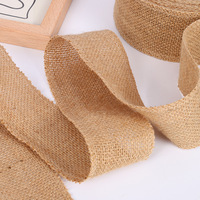 Ruban de jute massif Ruban de toile de jute naturel Rouleau de ruban de tissu de jute Toile de jute tissée naturelle Rouleau de toile de jute