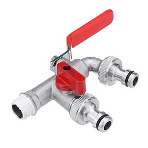 Adaptateur double <span class=keywords><strong>robinet</strong></span> <span class=keywords><strong>pour</strong></span> réservoir d'eau de jardin, connecteur de réservoir d'eau, <span class=keywords><strong>robinet</strong></span> BC, connecteur de réservoir de carburant, <span class=keywords><strong>1000</strong></span> <span class=keywords><strong>litres</strong></span>, <span class=keywords><strong>pour</strong></span> la maison et le jardin - Product Image 3