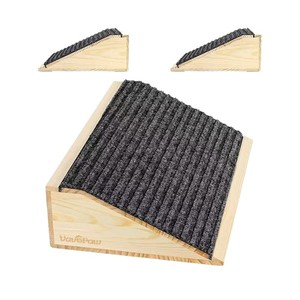 Rampe d'escalier pour chien en bois VauPaw, rectangulaire, durable, à angle bas, aide à la montée pour animaux de compagnie - Product Image 1