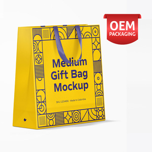 Caja y Bolsa de Embalaje Personalizadas OEM ODM, Impresión Offset en Papel de Arte, Reciclables, Estilo Lujoso, para Compras y Negocios, con Maqueta - Product Image 4