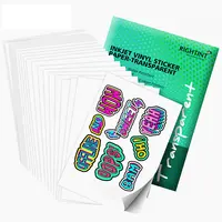 Amz Hot Verkoop Transparant Glossy Printable Vinyl Sticker Papier Voor Inkjet Printers
