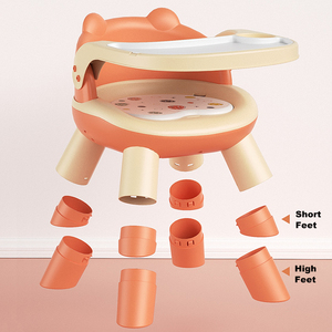 Trẻ em mới của ghế ăn nhỏ bé bàn ăn trẻ em phim hoạt hình nhựa tăng ghế để ăn - Product Image 5