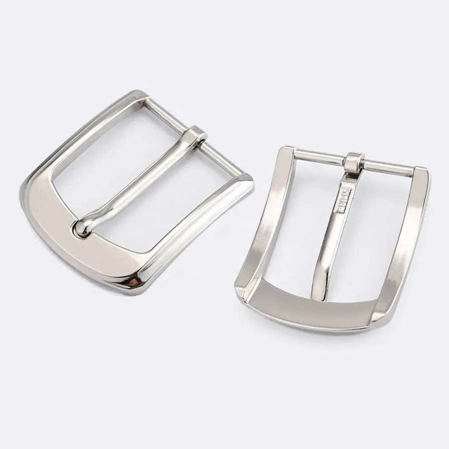 Benutzer definiertes Logo 40mm glänzende Zink legierung Metall matt Antik Silber Messing Pin Roller Belt Schnalle