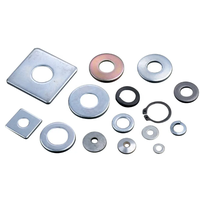 CNC Fabricant Usine Personnalisable En Acier Inoxydable DIN125 Laiton Rondelles En Caoutchouc Entretoise M4 M5 M6 M8 Rondelle Plate