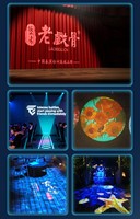 Projecteur de logo rotatif étanche IP65, lumière publicitaire Gobo personnalisée, 25W 35W 60W 80W 100W, LED extérieur avec télécommande