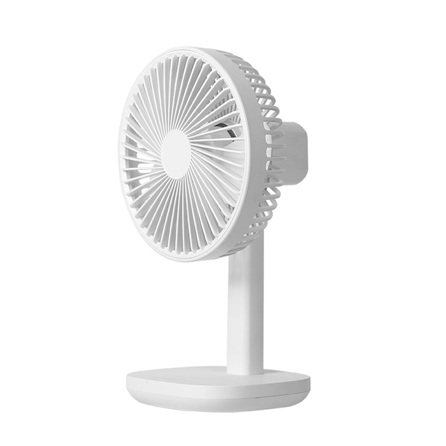 Multiple Wind Speeds Portable Desktop Bladeless Fan with Rotating Head for Home Office and Study Desk