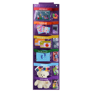 Hàng Tuần Trẻ Em Quần Áo Tổ Chức Ngày Trong Tuần Trường Quần Áo Lưu Trữ Monday Để Friday Treo Tủ Quần Áo Tổ Chức - Product Image 2