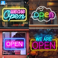 Enseigne publicitaire LED néon flexible avec lettres lumineuses décoratives, étanche IP65 pour bars, hôtels et bureaux (12V)