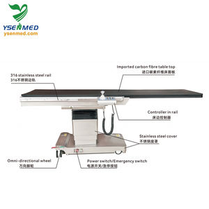 Mesa de cateterismo YSENMED, cama quirúrgica eléctrica, mesa de operaciones quirúrgicas, mesa de operaciones móvil, cama médica - Product Image 6