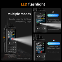 KSUN Talkie-walkie longue portée 10W talkie-walkie portable double bande HAM Radio lampe de poche programmation bluetooth Radio 2 voies