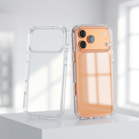 Fabricant d'étuis de téléphone, coque transparente pour téléphone portable, vente en gros en vrac pour iPhone 12 13 15 16 17 Pro Max, étuis de protection pour smartphone
